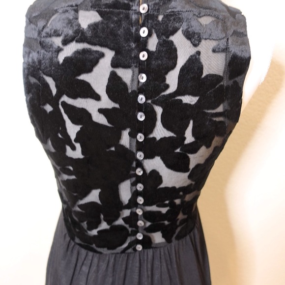 NEW Lucky Brand Black Burnout Velvet Tank Top Size S - Picture 6 of 13